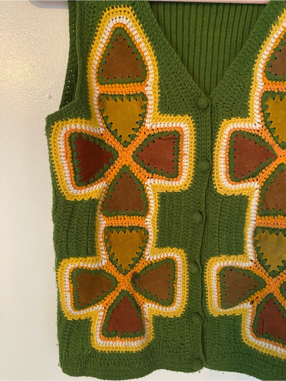 True Vintage 60’s/70’s Vest/Tank Top - Picture 6 of 9